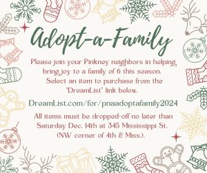 PNA Adopt-A-Family information